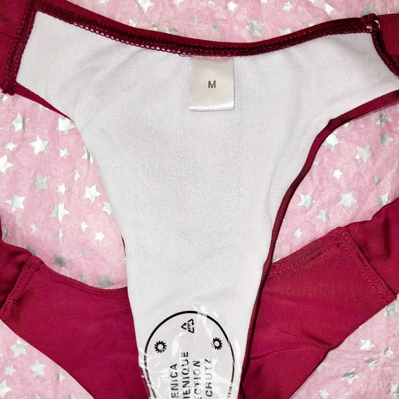 NEW LARGE ROSEWOOD 2 PIECE SWIMSUIT POPULAR BRAND REMOVALBLE PADS HALTER BIKINI - Picture 7 of 13